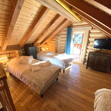 L'Oursblanc Chalet En Rondins La Bresse Dış mekan fotoğraf