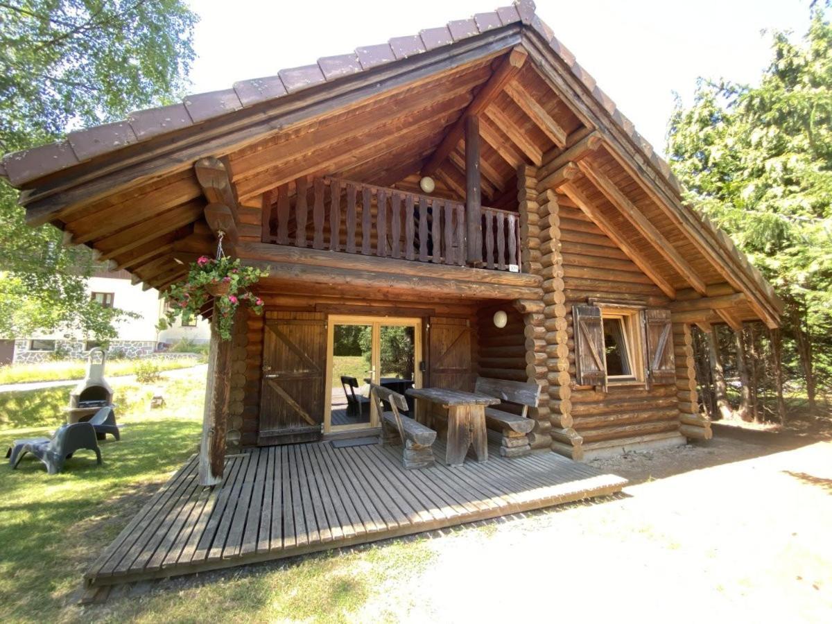 L'Oursblanc Chalet En Rondins La Bresse Dış mekan fotoğraf