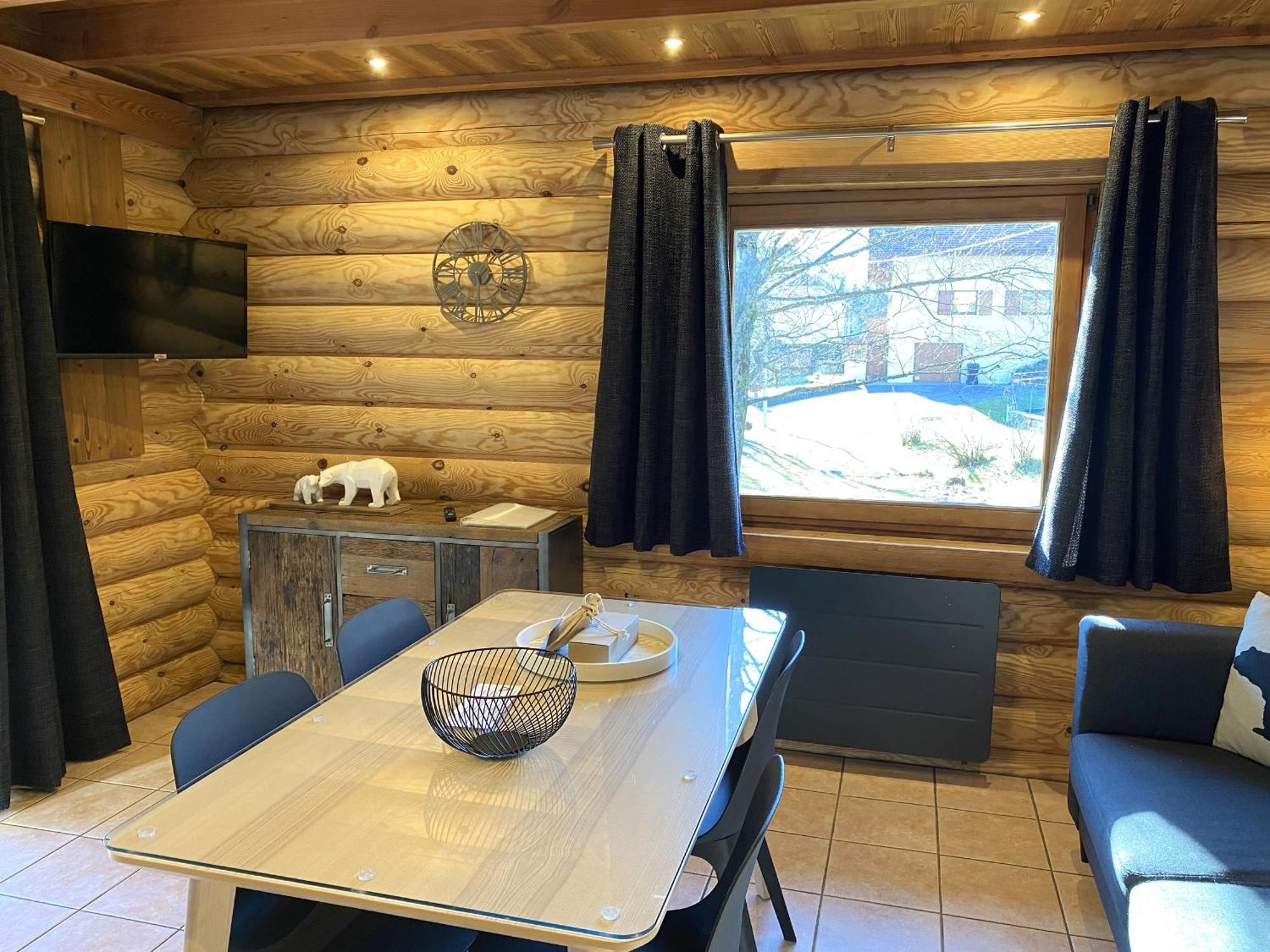 L'Oursblanc Chalet En Rondins La Bresse Dış mekan fotoğraf