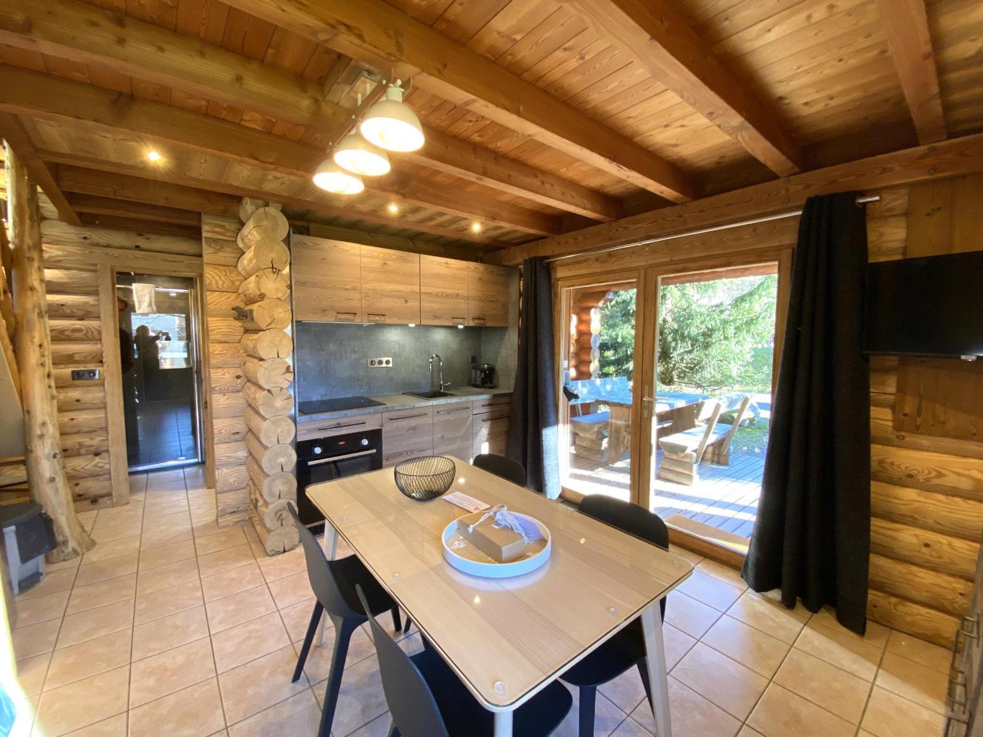 L'Oursblanc Chalet En Rondins La Bresse Dış mekan fotoğraf